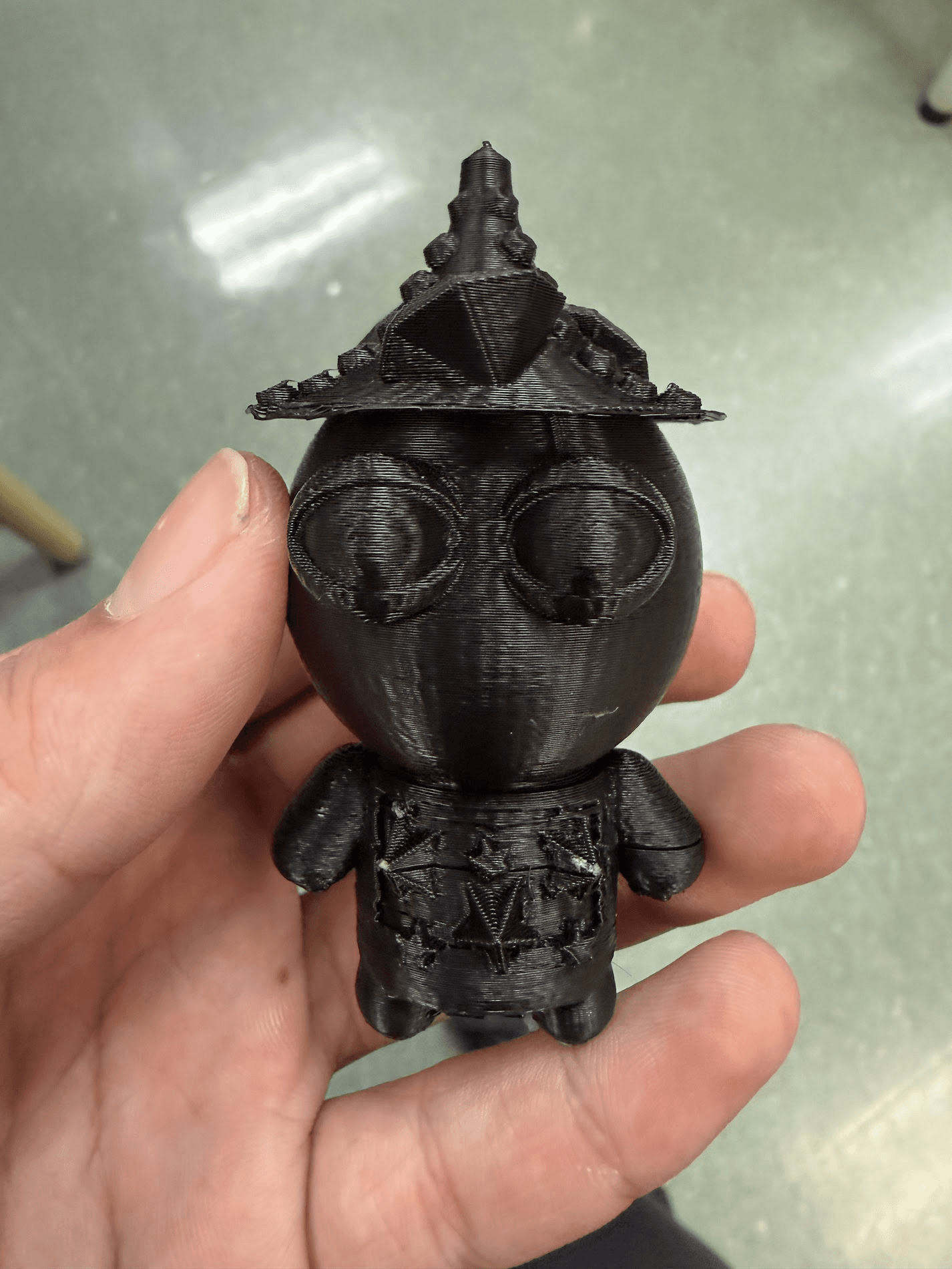 Wizard, printed by Parham